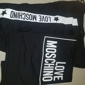 Love Moschino Jogger Set Sweatpants & Sweater 2XL